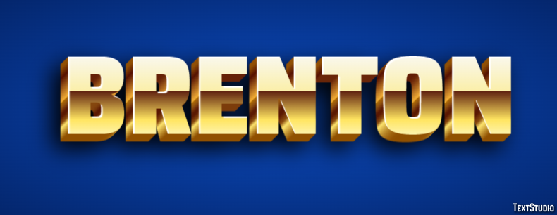 Brenton Effet de Texte