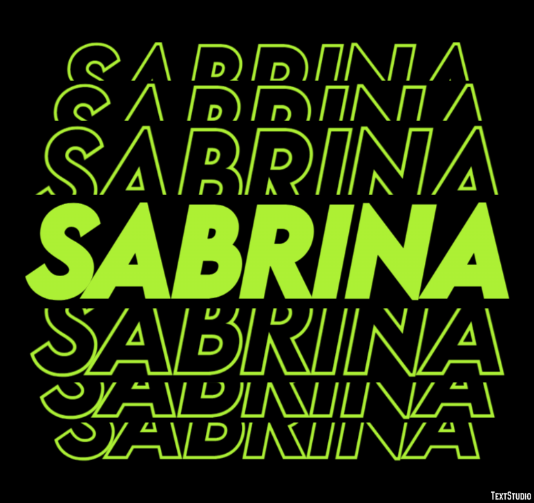 Sabrina Effet de Texte