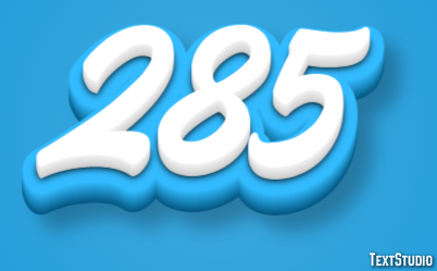 285 Text Effect