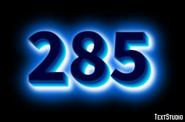 285 Text Effect