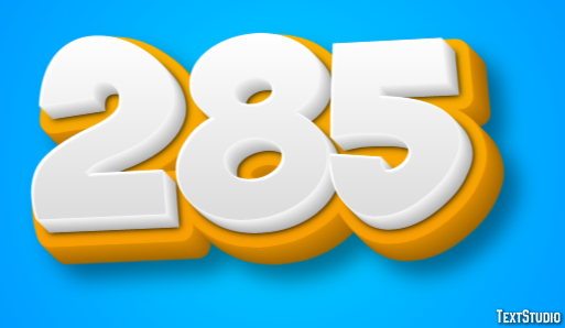 285 Text Effect