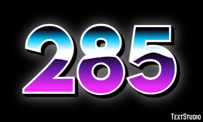 285 Text Effect