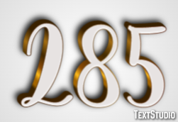 285 Text Effect
