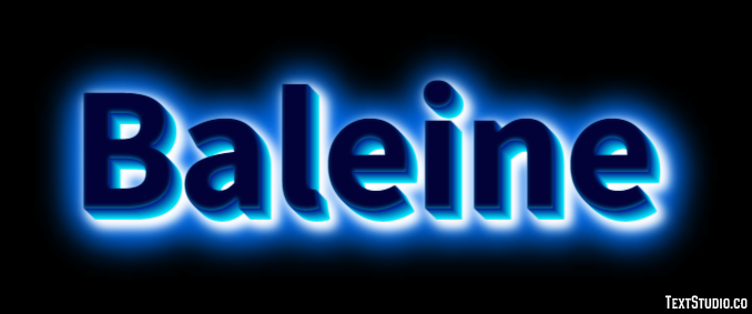 Baleine Effet de Texte