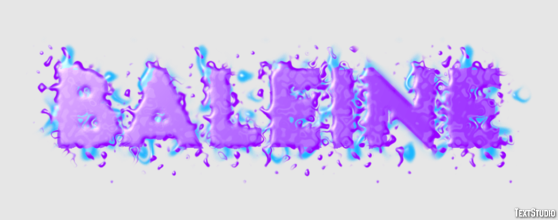 Baleine Effet de Texte