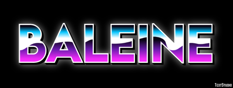 Baleine Effet de Texte