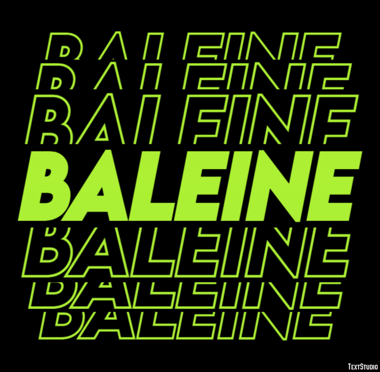 Baleine Effet de Texte