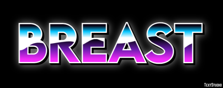 Breast Text Effect
