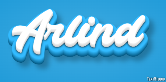Arlind Texteffekt