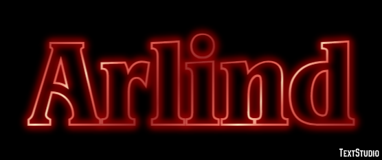 Arlind Эффект текста