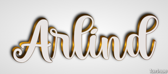 Arlind Text Effect
