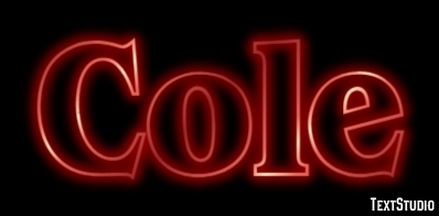 Cole Text Effect
