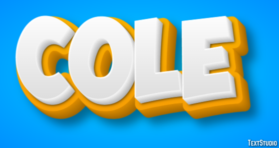Cole Text Effect