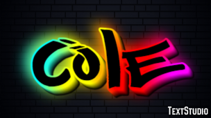 Cole Text effect