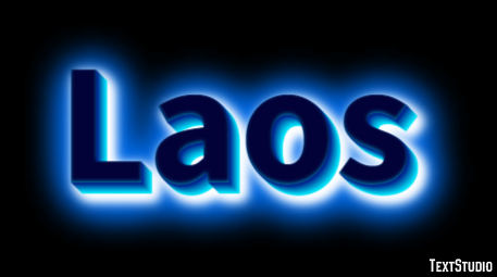 Laos Efekt tekstowy