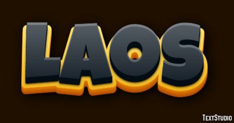 Laos Texteffekt