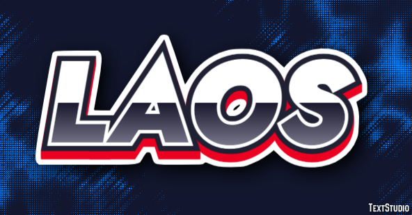 Laos Texteffekt