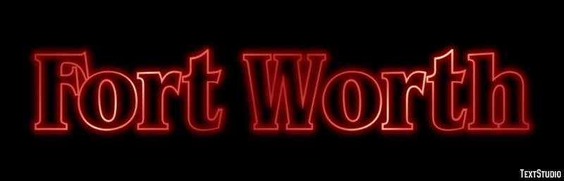 Fort Worth Efekt tekstowy