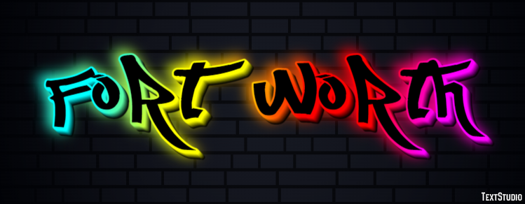 Fort Worth Efekt tekstowy