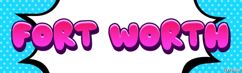 Fort Worth Effetto testo