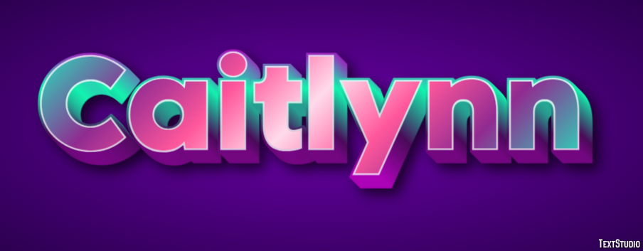 Caitlynn Text Effect