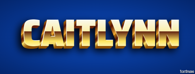 Caitlynn Text Effect