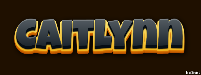 Caitlynn Text Effect