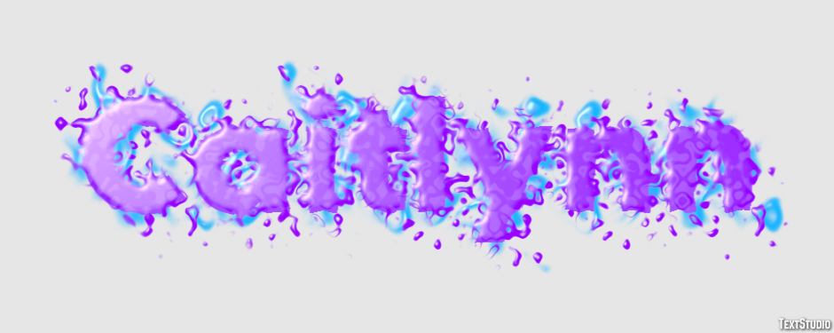 Caitlynn Efeito de texto