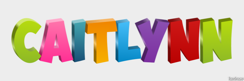 Caitlynn Text effect