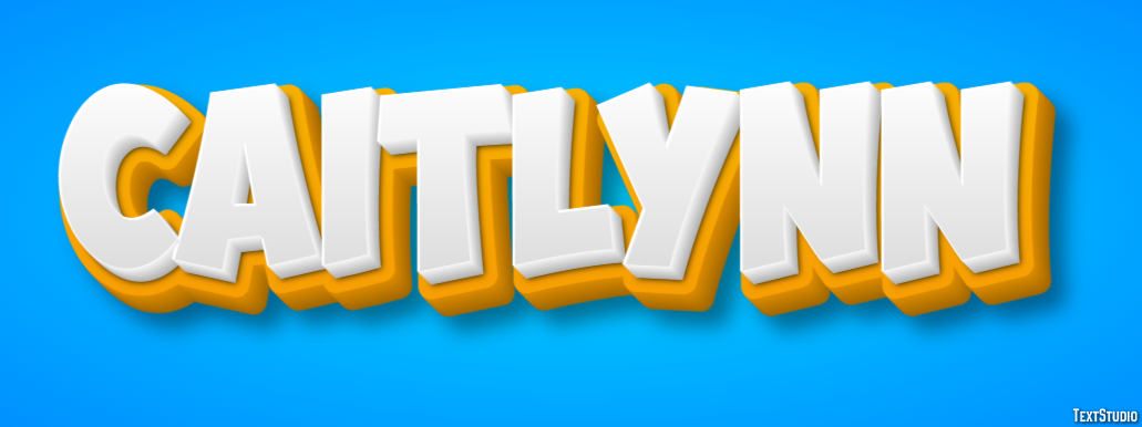 Caitlynn Text Effect