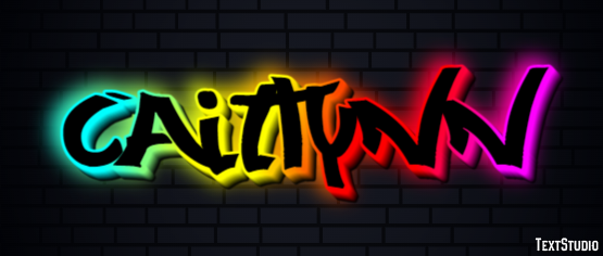 Caitlynn Text Effect