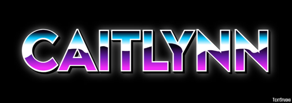 Caitlynn Efeito de texto