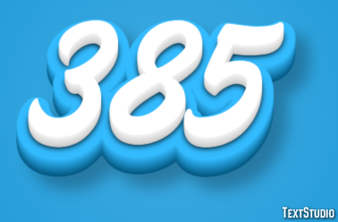 385 Efekt tekstowy
