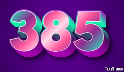 385 Efekt tekstowy