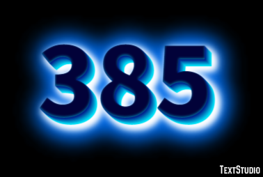 385 Tekst Effect