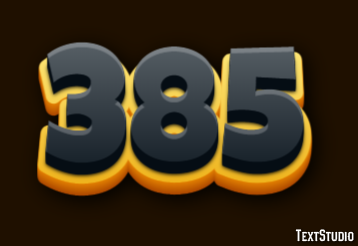 385 Tekst Effect