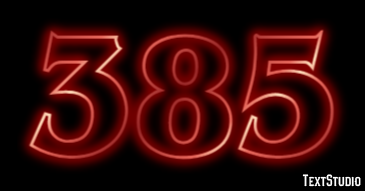 385 Tekst Effect