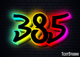 385 Tekst Effect