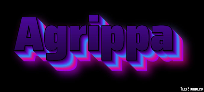 Agrippa Effetto testo