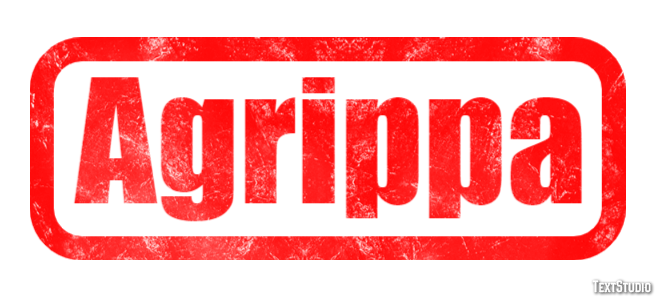 Agrippa Effetto testo