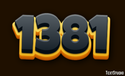 1381 Effetto testo