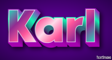 Karl Efecto de Texto