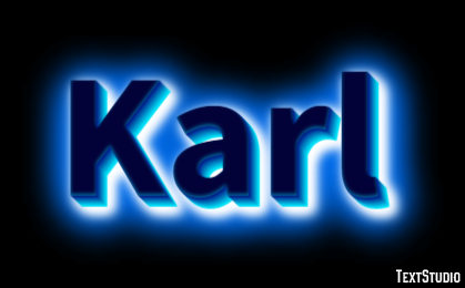 Karl Text Effect
