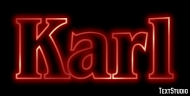 Karl Efecto de Texto