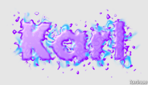 Karl Efeito de texto