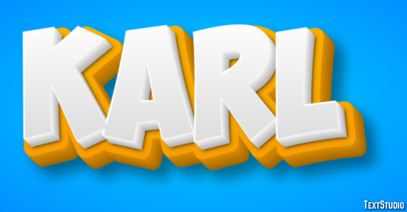 Karl Text Effect