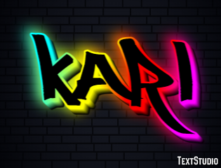 Karl Text effect