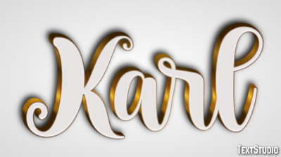 Karl Text Effect