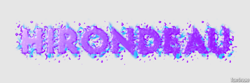 Hirondeau Effet de texte
