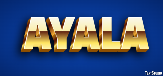Ayala Text Effect